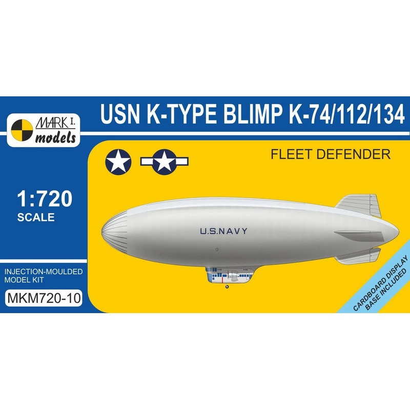 1/720 USN K-Type Blimp K-74/112/134 Fleet Defender