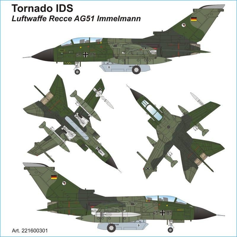 1/87 Tornado IDS Aufklarer AG51 Immelmann