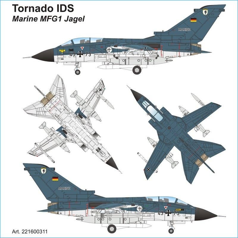 1/87 Tornado IDS Marine MFG1 Jagel