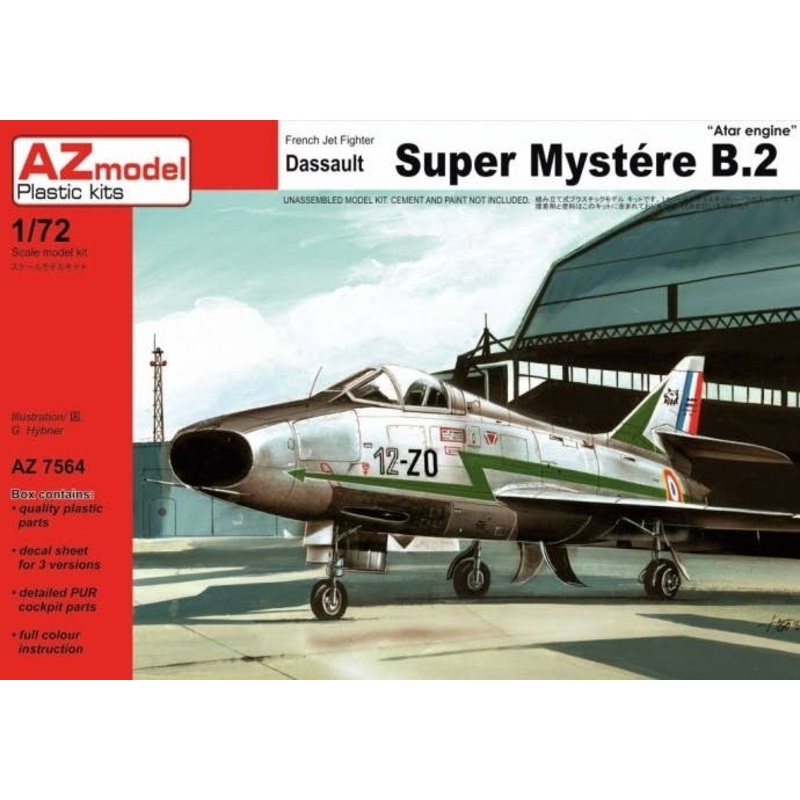 1/72 AMD Super Mystere B. 2 French AF