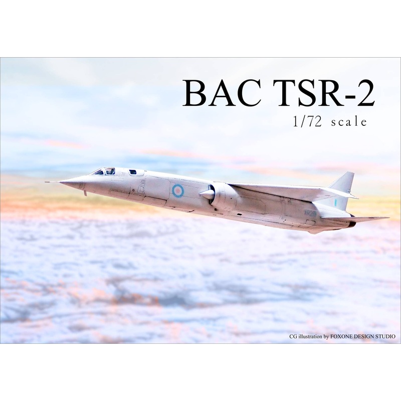 1/72 BAC TSR-2 (With 3 WAAF Figure)