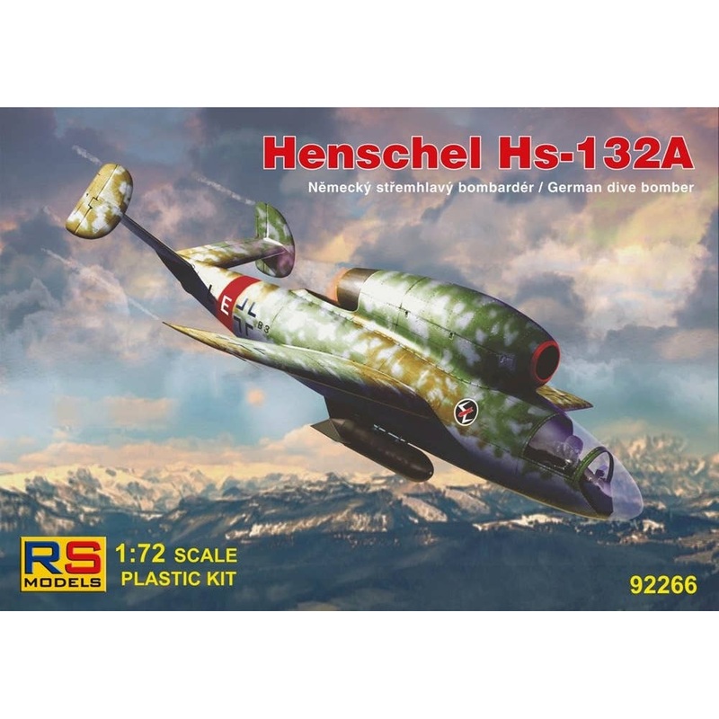 1/72 Henschel Hs-132A Dive Bomber German Air Force