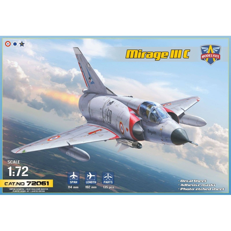 1/72 Mirage IIIC Fighter