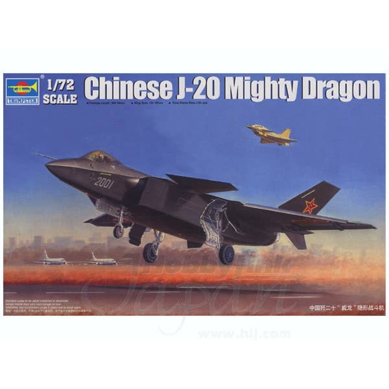 1/72 Chinese J-20 Mighty Dragon