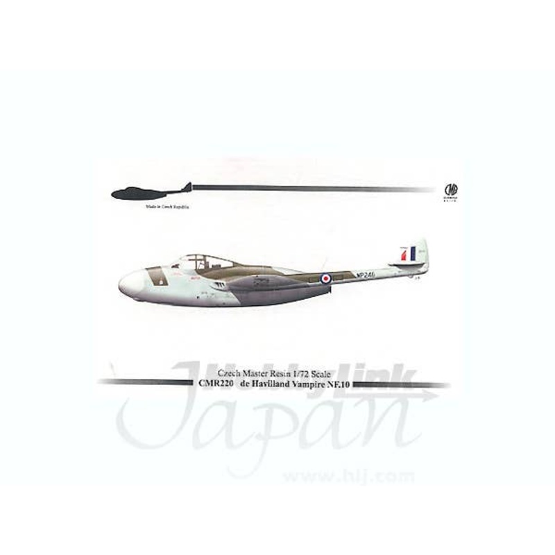 1/72 De Havilland Vampire NF.10