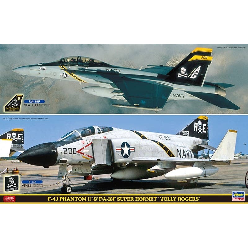 1/72 F-4J Phantom II & F/A-18F Super Hornet Jolly Rogers