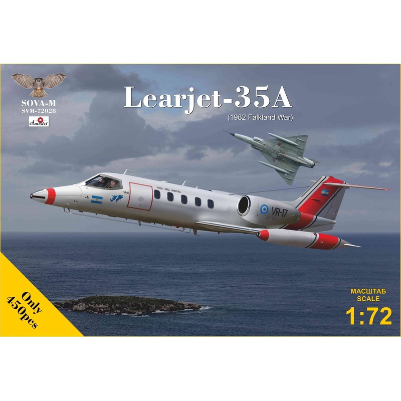 1/72 Learjet 35A (1982 Falkland War)