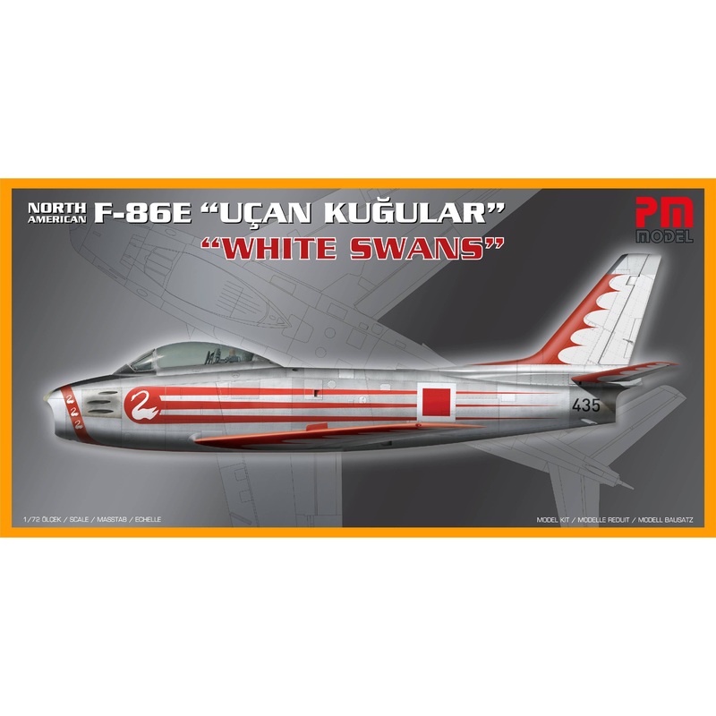 1/72 North American F-86E White Swans Acro Team