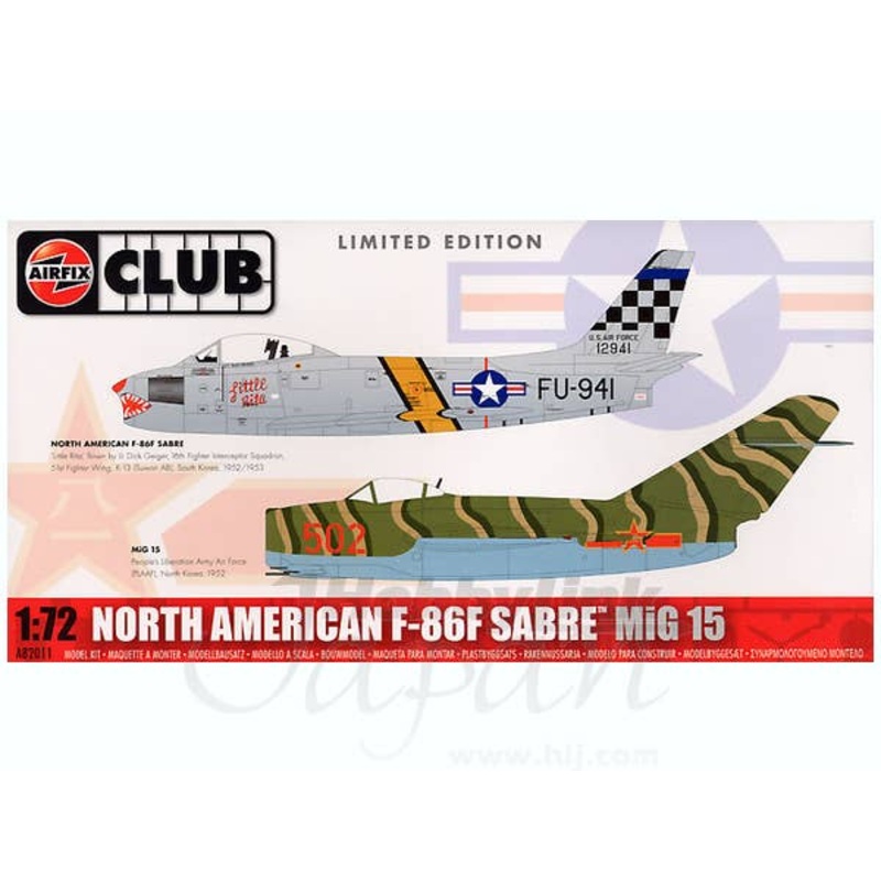 1/72 North American F-86F Sabre MiG15 Ltd.