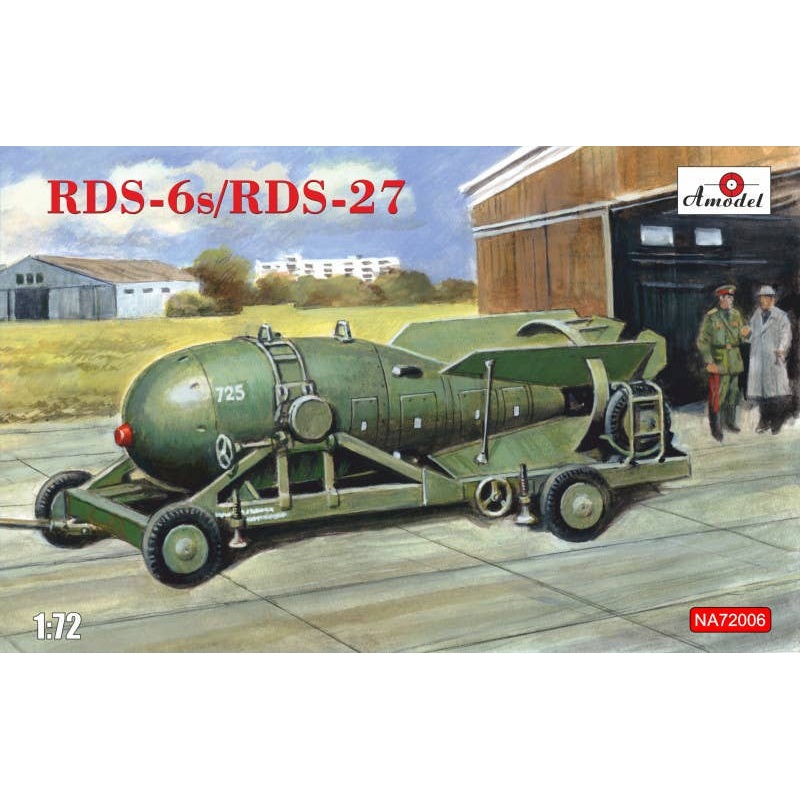 1/72 Soviet hydrogen bomb RDS-6s/RDS-27