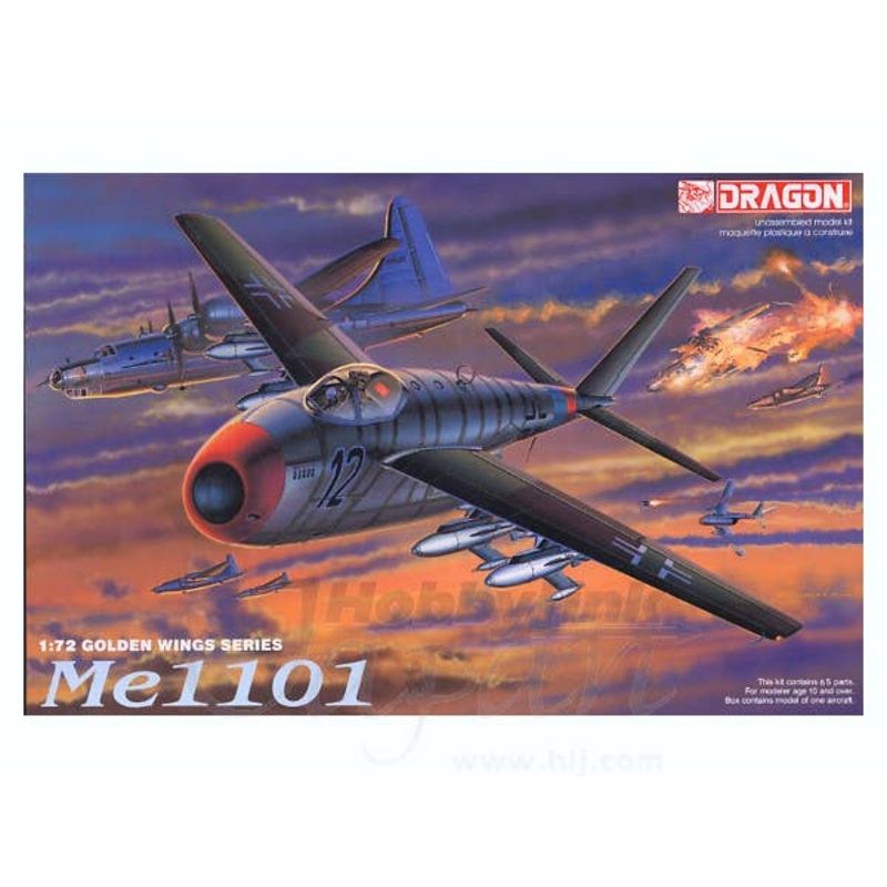 1/72 Messerschmitt Me1101 (P.1101)