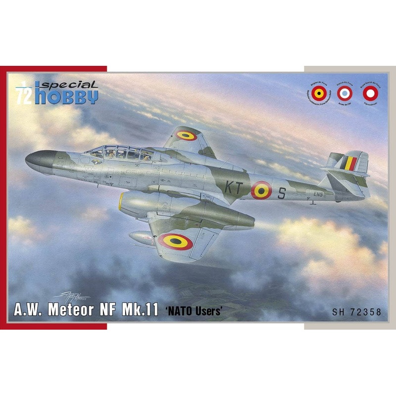 1/72 A.W. Meteor NF Mk.11 NATO Users