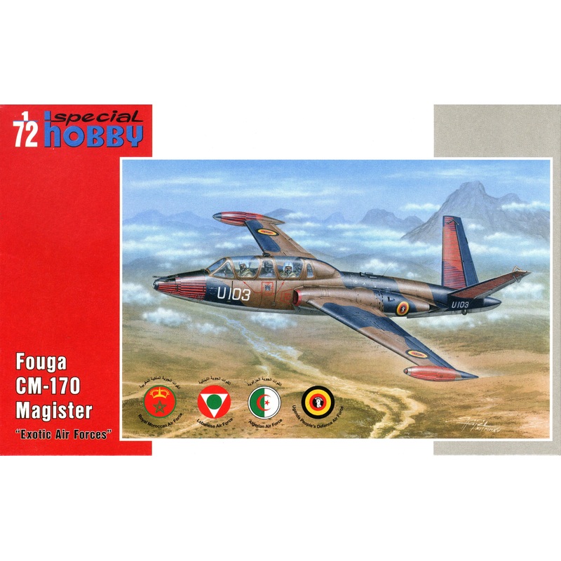 1/72 Fouga Magister CM-270 "Exotic Air Forces"