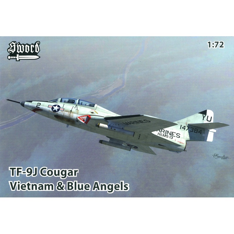 1/72 TF-9J "H&MS-13 Blue Angels"