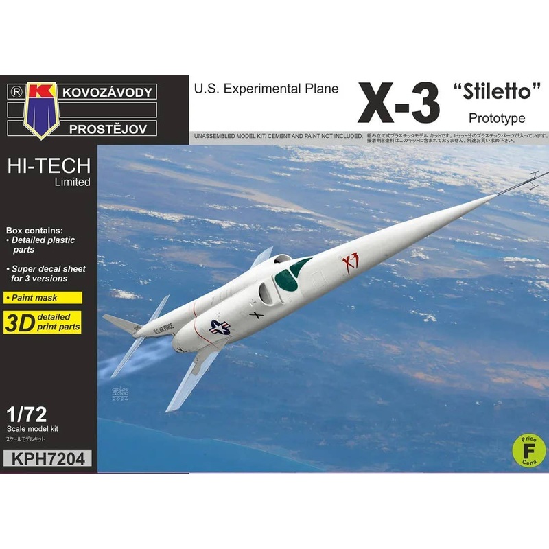 1/72 Douglas X-3 Stilleto Prototype