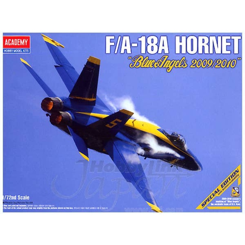 1/72 F/A-18A Hornet Blue Angels 2009-2010 Limited Edition