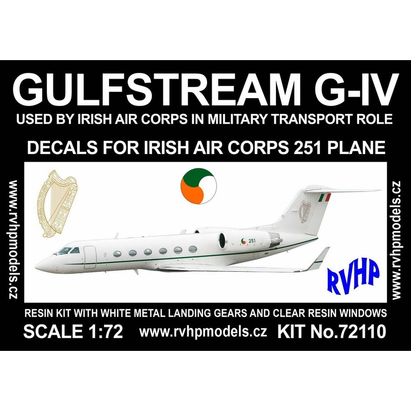1/72 Gulfstream G-IV Markings for Irish Air Corps