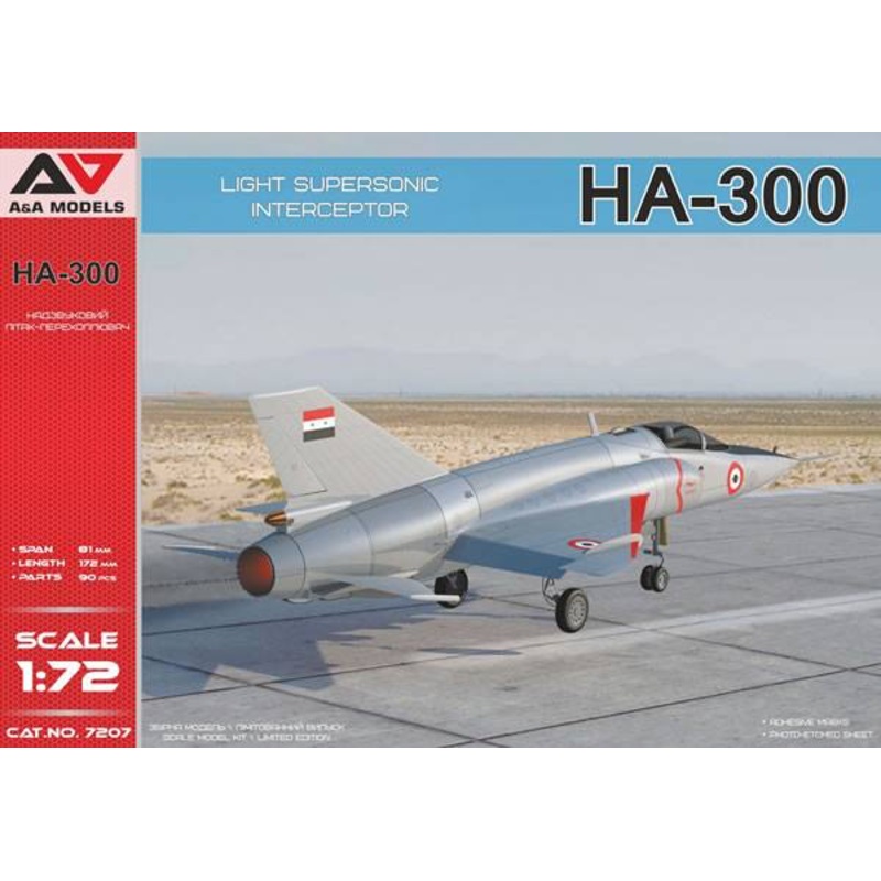 1/72 HA-300 Light Supersonic Interceptor