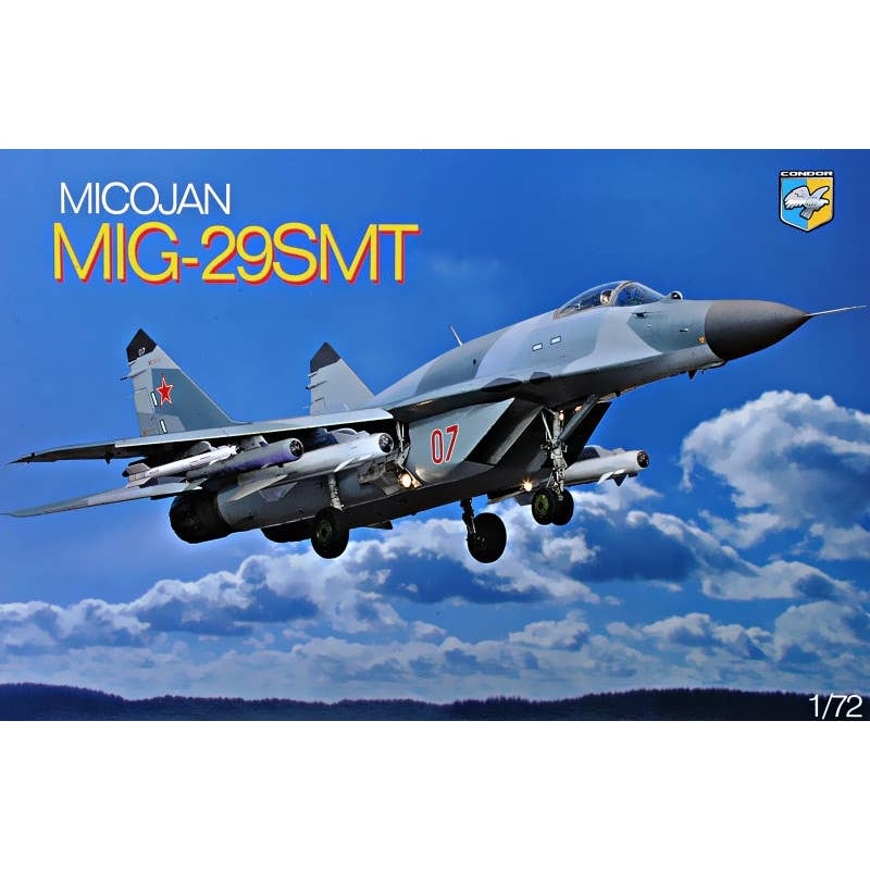 1/72 MiG-29 SMT Soviet Multipurpose Fighter (2 Types Of Decals Included)