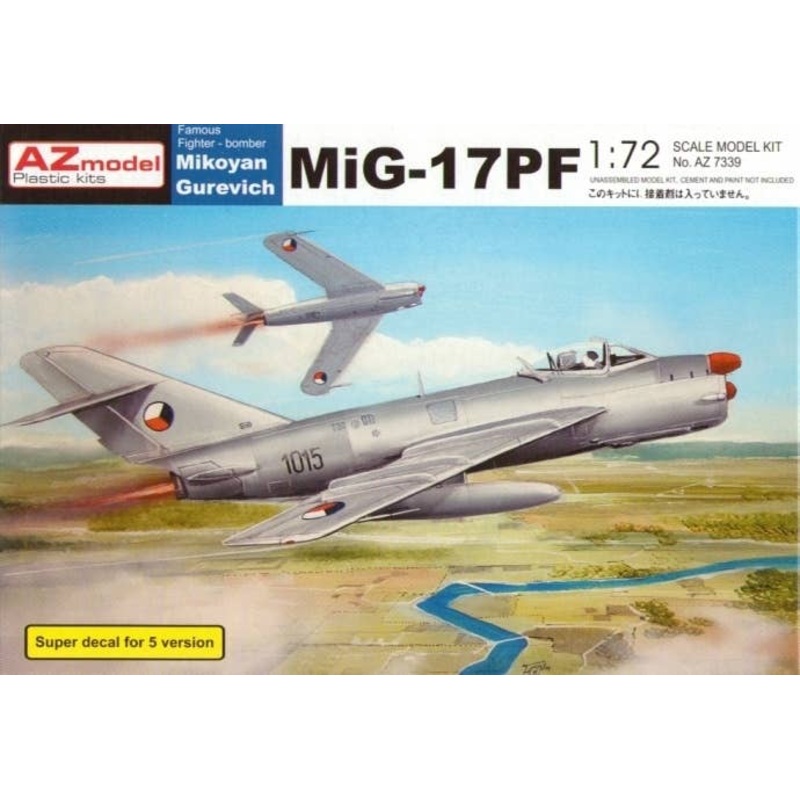 1/72 Mikoyan Gurevich MiG-17PF