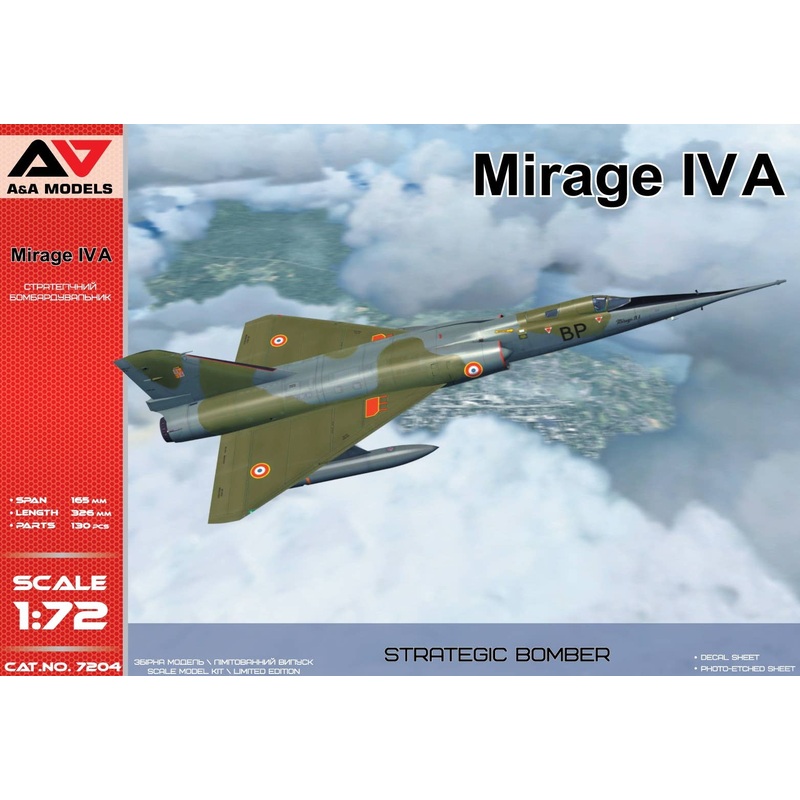 1/72 Mirage IV A Strategic Bomber