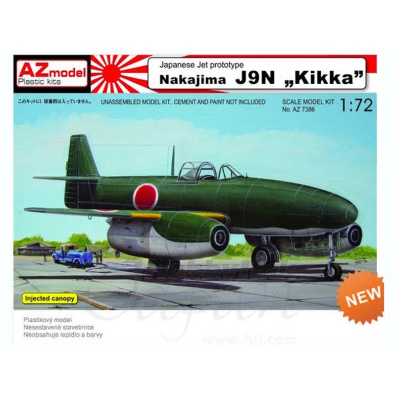 1/72 Nakajima J9N Kikka