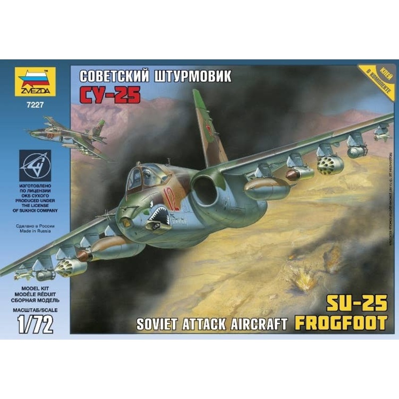 1/72 Soviet Attack Aircraft Su-25 Frogfoot