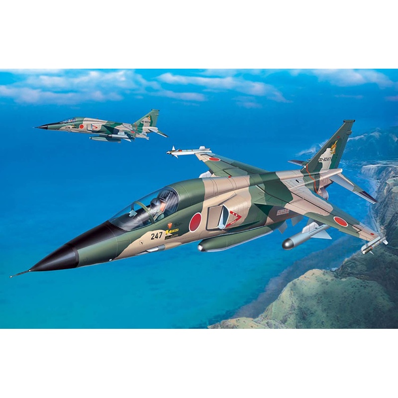 1/72 Air Self-Defense Force Support Fighter F-1 with Camouflage Paper Pattern