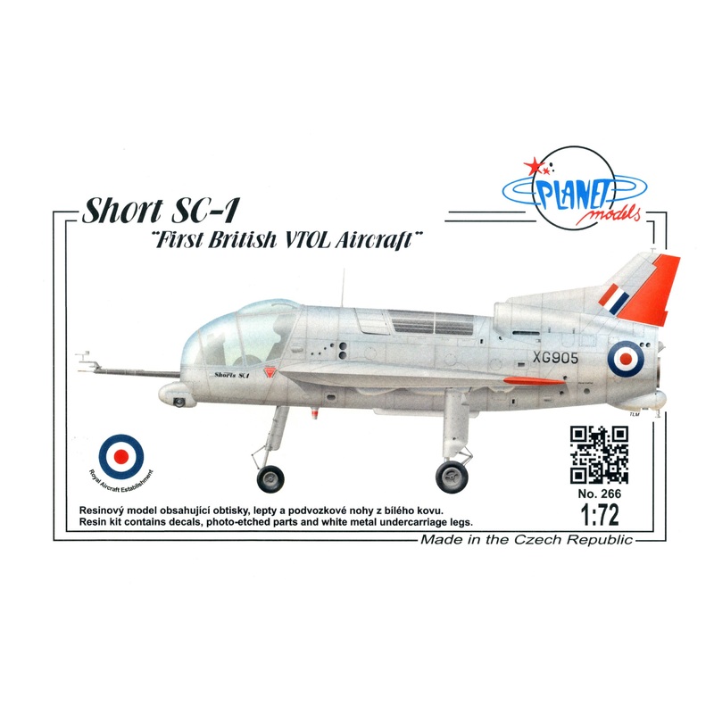 1/72 Short SC-1 "First British VTOL Aircraft"