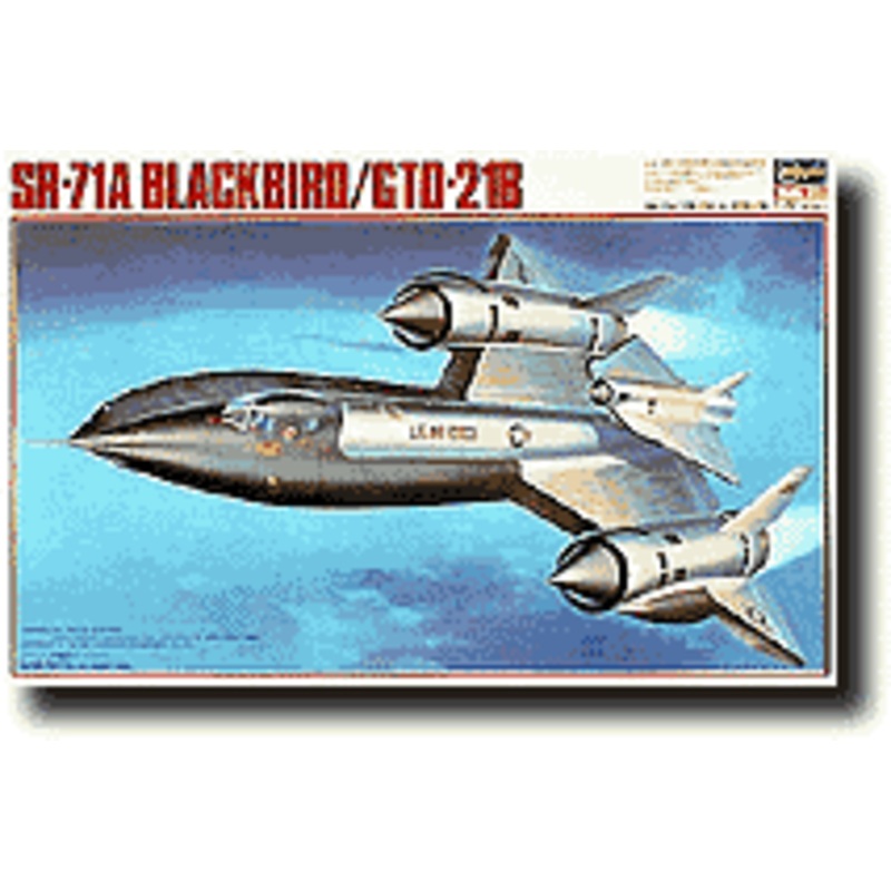 1/72 SR-71A Black Bird w/GTD-21B