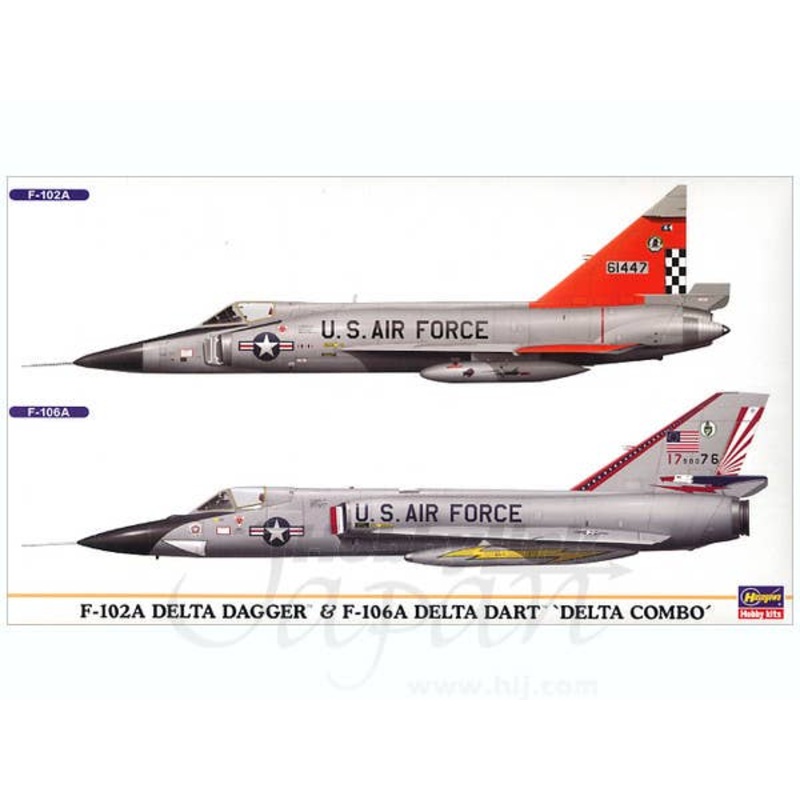 1/72 F-102A Delta Dagger & F-106A Delta Dart "Delta Combo"