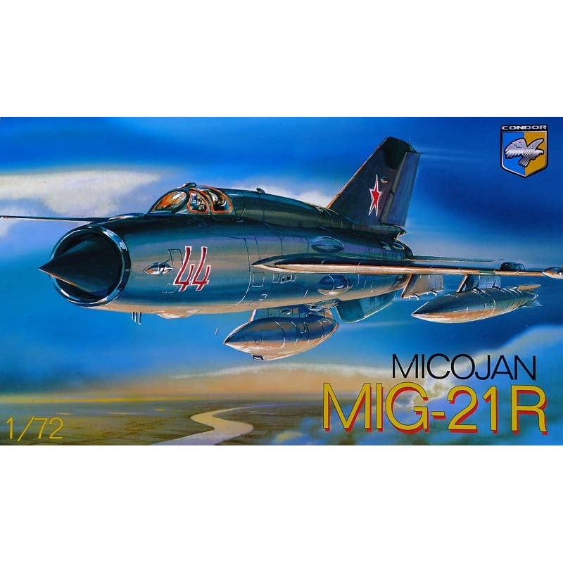 1/72 MiG-21 R Soviet Reconnaissance Fighter (2 Types Of Decals Included)