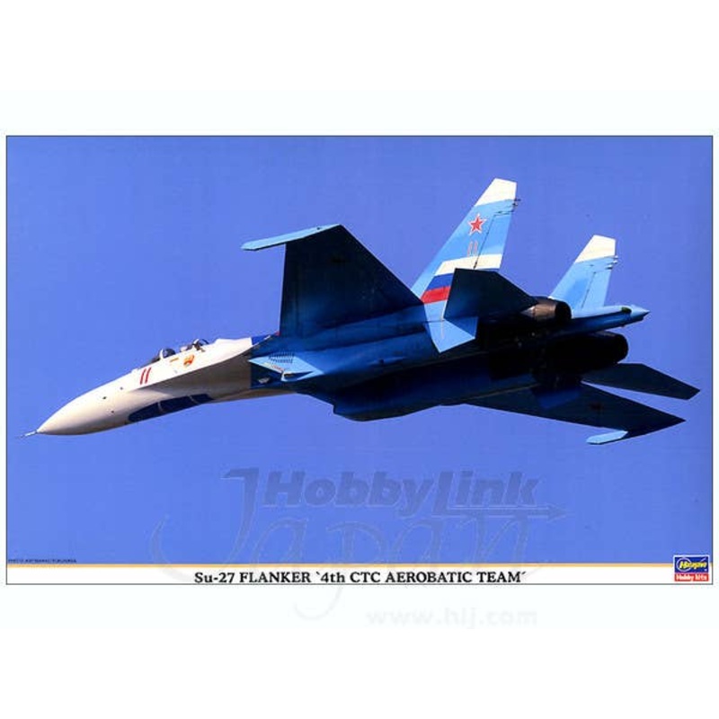 1/72 Su-27 Flanker "4th CTC Aerobatic Team"