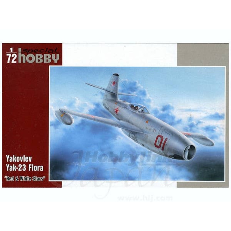 1/72 Yakovlev Yak-23 Flora Red & White Stars
