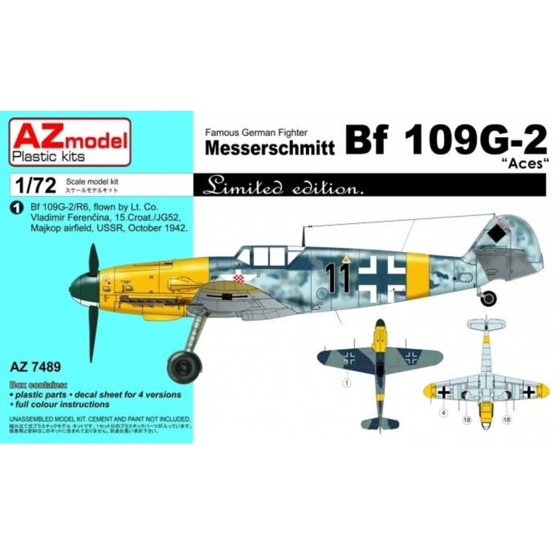 1/72 Bf 109G-2 Aces