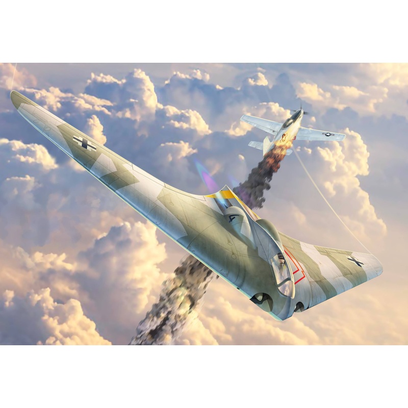 1/72 early Horten H IX V1 project with 2 BMW 003 jet engines