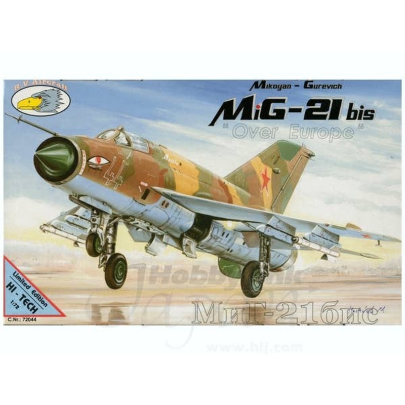 1/72 MiG-21bis Limited Edition Over Europe
