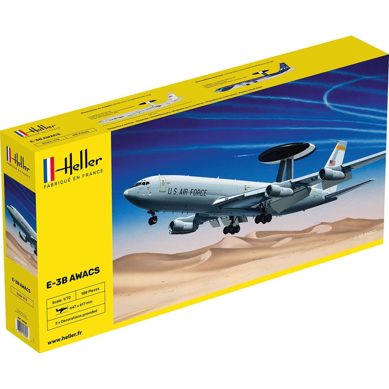 1/72 U.S. Army Airborne Warning and Control Aircraft E-3B AWACS Sentry