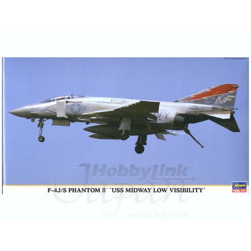 1/72 F-4J/S Phantom II Midway Low Visibility