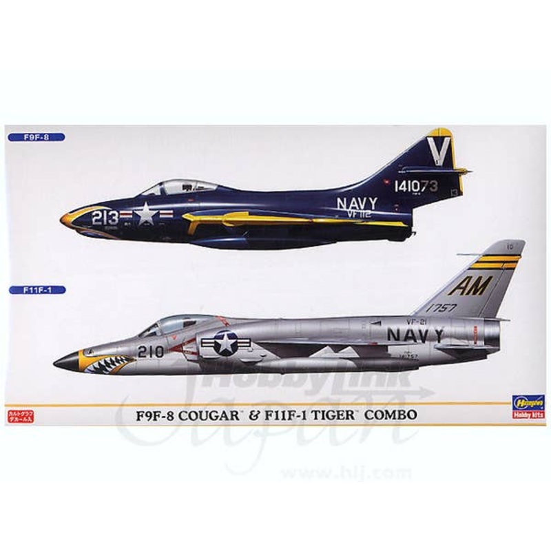 1/72 F9F-8 Cougar & F11F-1 Tiger Combo