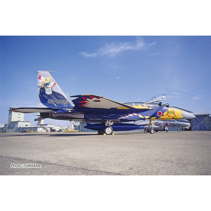 1/72 Japan Air Self-Defense Force F-15J Eagle 204th Squadron F-15 10th Anniversary Painting Mystic Eagle 1995