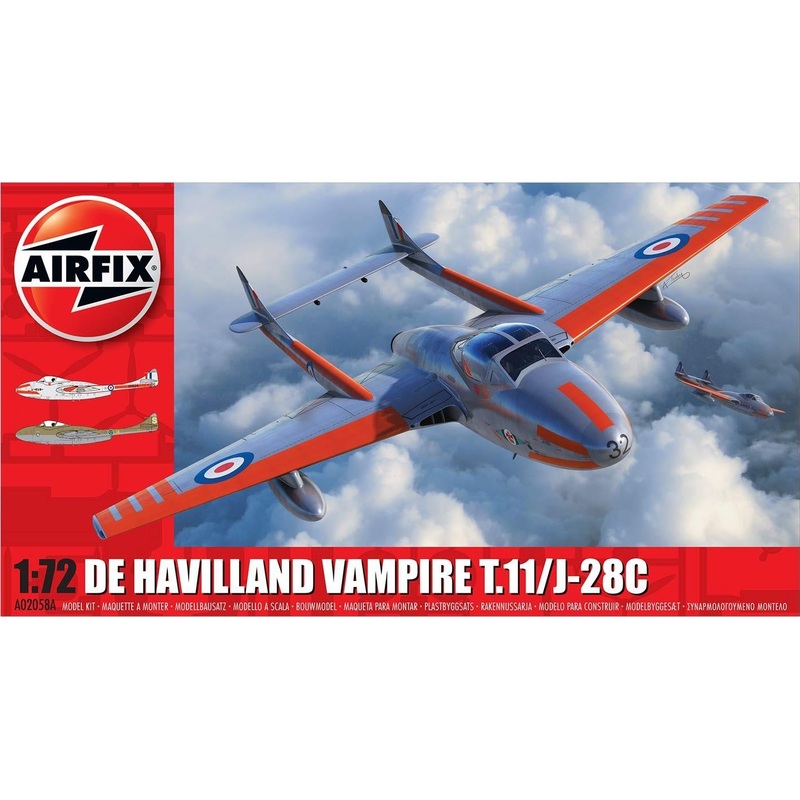 1/72 de Havilland Vampire T.11 / J-28C