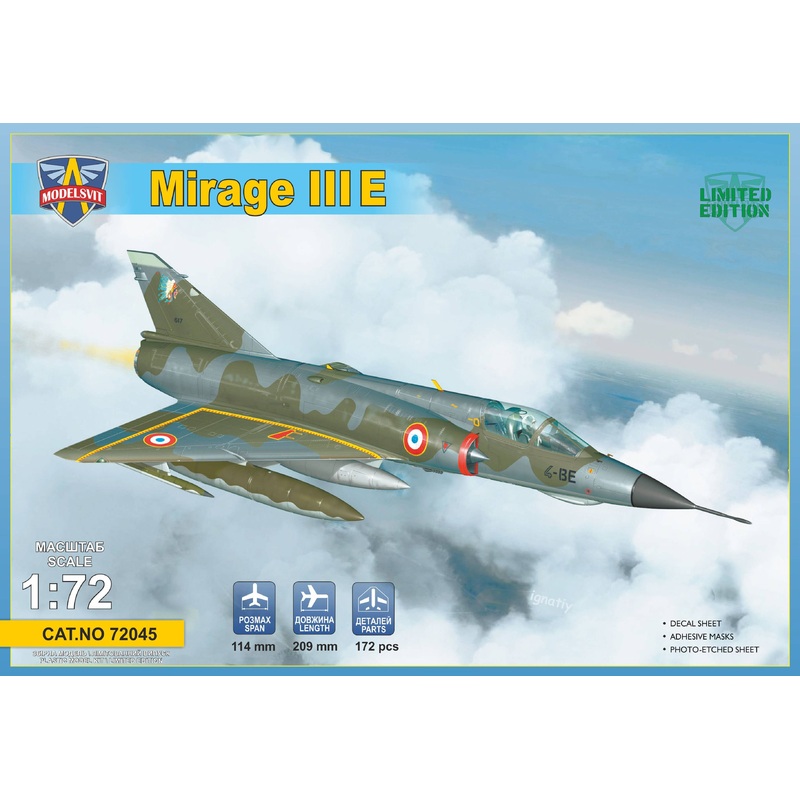 1/72 Mirage IIIE Fighter-Bomber