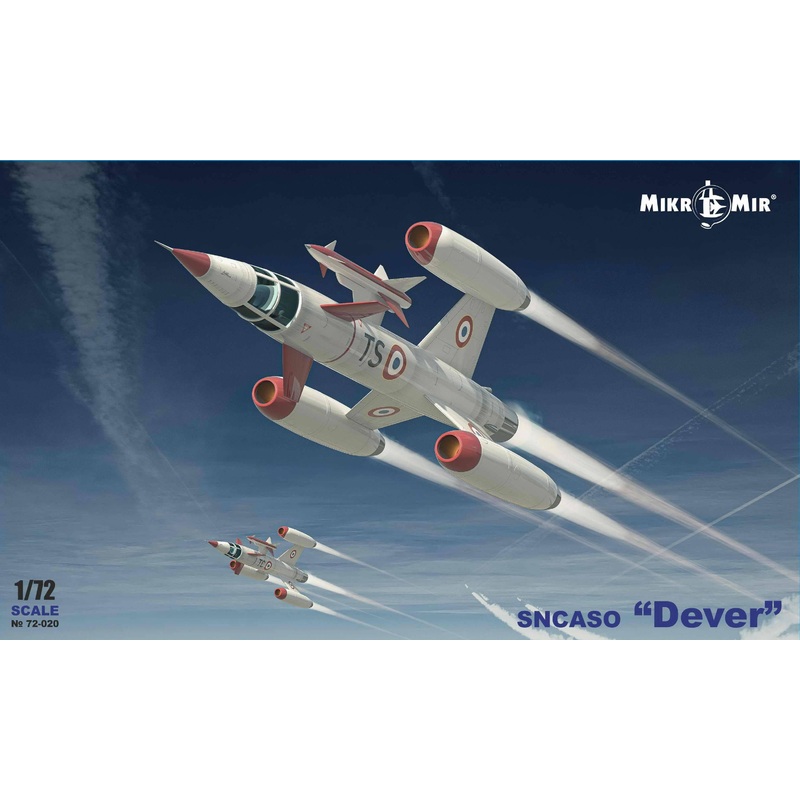 1/72 SNCASO "Dever" Planned Vertical Takeoff And Landing Interceptor