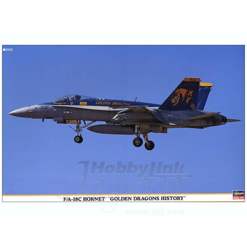 1/72 F/A-18C Hornet "Golden Dragons History" (3 kits)