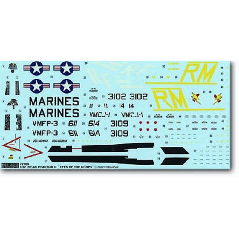 1/72 RF-4B Phantom II US Marine Eyes of Corp