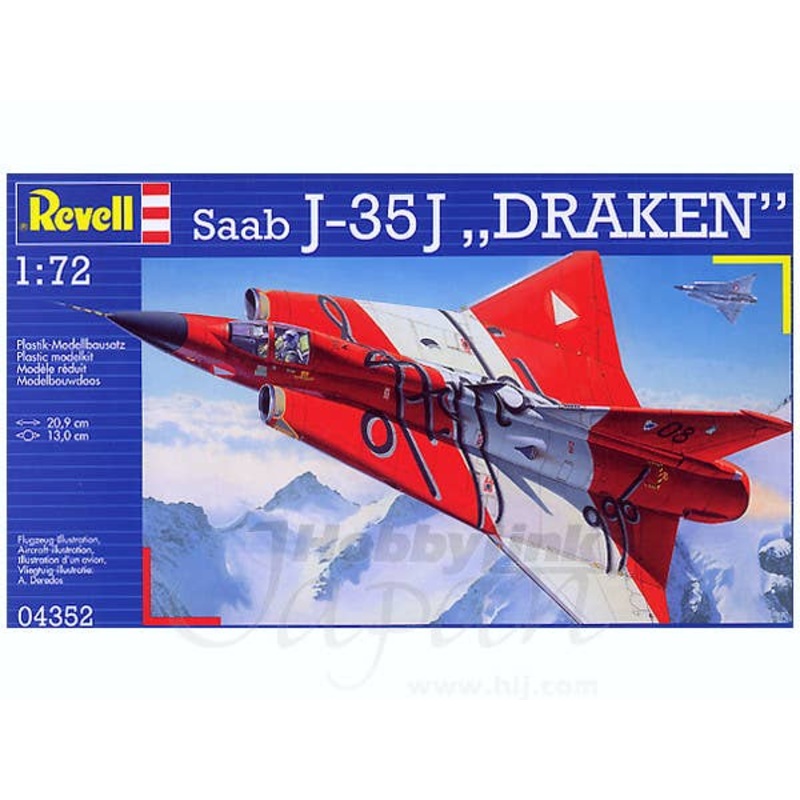 1/72 Saab J-35J Draken (Hasegawa)