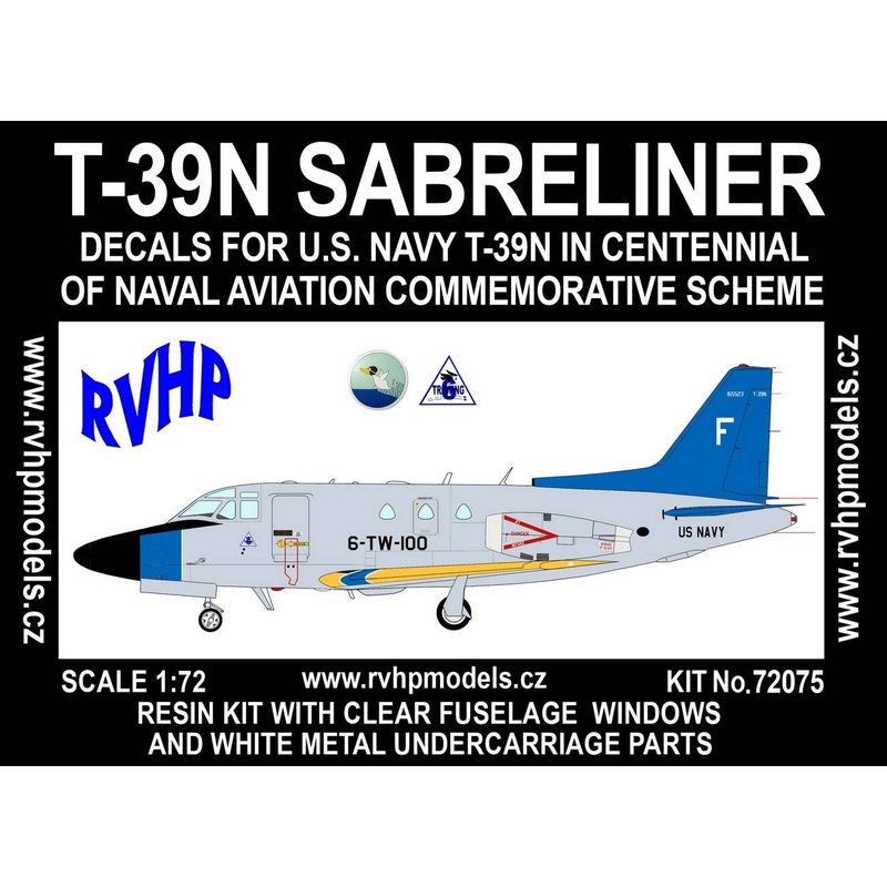 1/72 T-39N Sabreliner (USN Centennial)