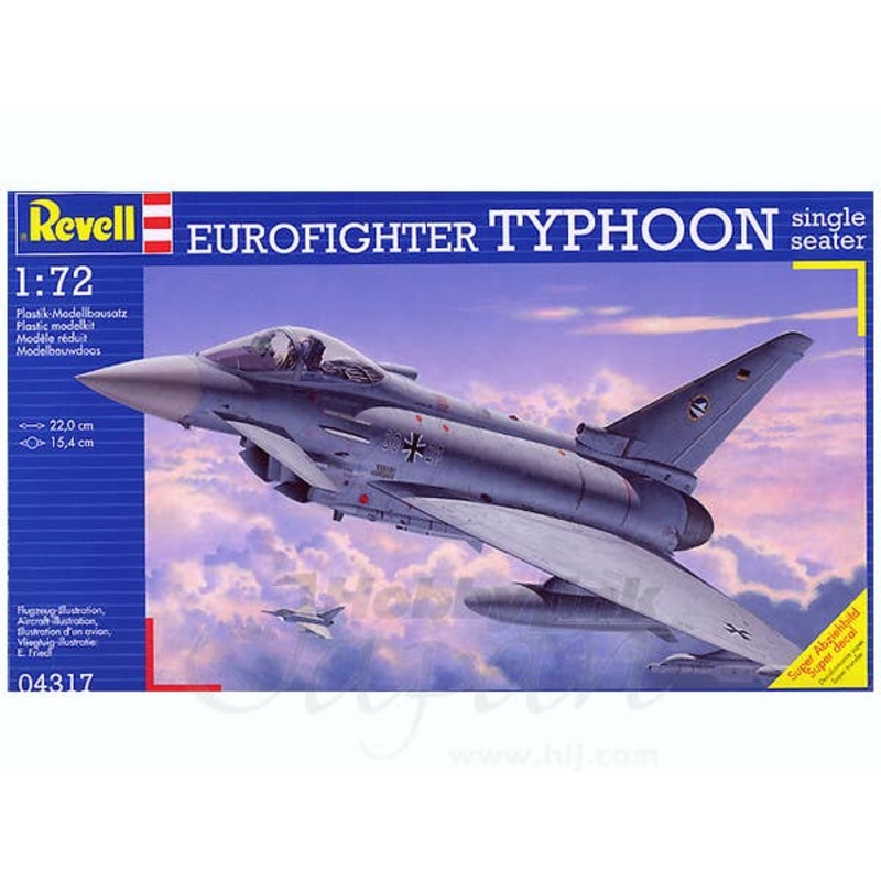 1/72 Euro Fighter Typhoon Single Seat