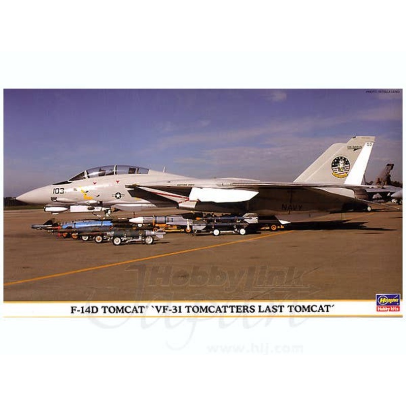 1/72 F-14D Tomcat "VF-31 Tomcatters Last Tomcat"